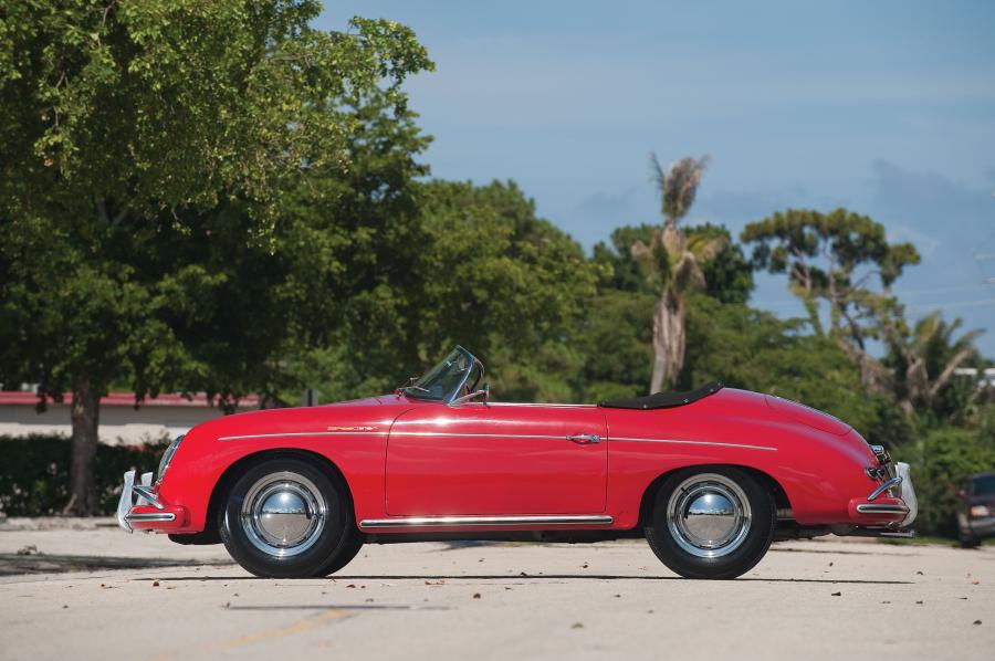  Porsche 356A Speedster Red 1957 года  (фото 2 из 7)